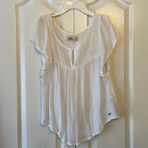 Hollister White Shirt.